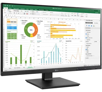 Produktbild von LG 27BN65Q-B 27" 16:9 IPS LCD DP/HDMI Monitor (Refurbished)