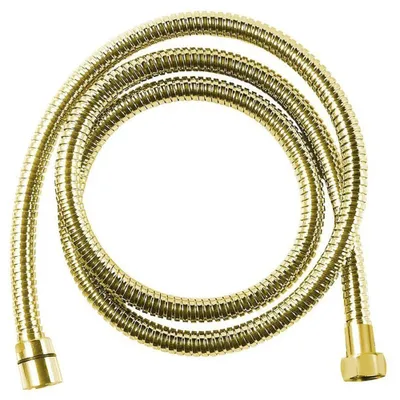 Zdjęcie produktu dla Metalowy wąż prysznicowy POWERFLEX, 175 cm, złoty