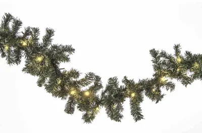 Image de Guirlande de sapin à LED 5m 40 LED blanc chaud Guirlande lumineuse de Noël