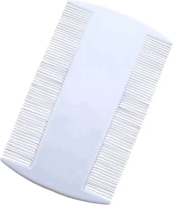 Produktbild von 2 Läusekämme - Läusekamm - Entlausung - Läuse - Läusekamm - Weiß - 2 Stück - Läuse auskämmen - Läusemutter - CHPN