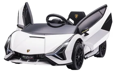 Immagine prodotto di Macchina Elettrica per Bambini 12V con Licenza Lamborghini Sian FKP 37 Bianca