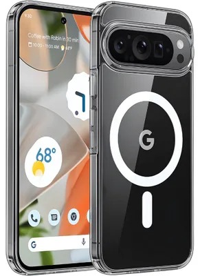 Produktbild von Hülle für Google Pixel 9 MagSafe Silikon Schutzhülle Slim Case Cover Transparent