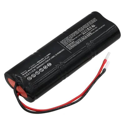Produktbild von Infinio CS Akku 7,2V 600mAH kompatibel mit TELENOT 35 973, 6/N-​270AA, F1011/S