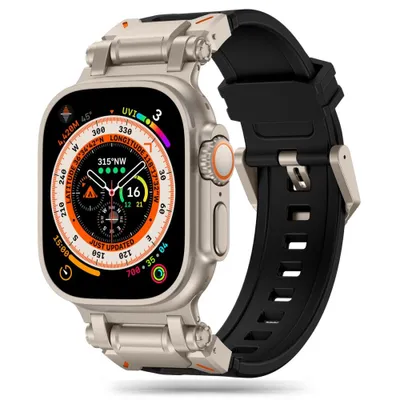 Zdjęcie produktu dla Tech-Protect Delta Pro Apple Watch 6 / 7 / 8 / 9 / 10 / Se / Ultra 1 / 2 (44 / 45 / 46 / 49 Mm) Black/Titanium