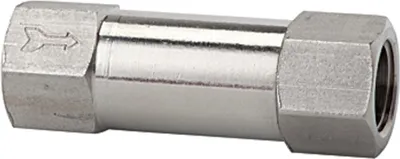 Produktbild von Riegler Rückschlagventil, Durchgangsform, ES 1.4404, G 1/4, 0,2 bar