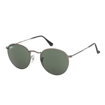 Zdjęcie produktu dla Ray-Ban ROUND METAL, Dorosły, Uni , Okrągły, Soczewki niespolaryzowane, Metal, M/L