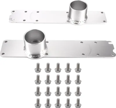 Produktbild von Ansaugkrümmer aus Aluminiumlegierung mit Schrauben F81Z-9E434-DA. Passend für Ford F250 F350 F450 F550 7,3 l 96–03
