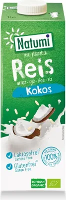 Produktbild von Reis-Kokos-Drink glutenfrei 1L