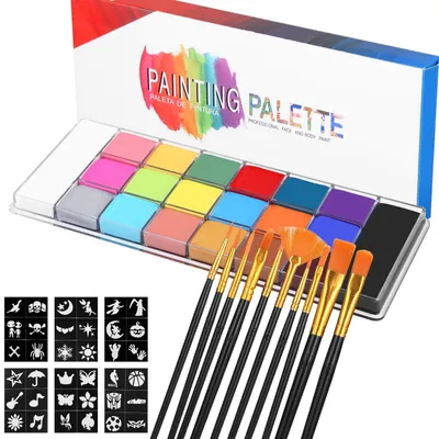 Obrázok produktu pre Solidchoice – Profesionálna paleta olejov na tvár a telo s 20 odtieňmi