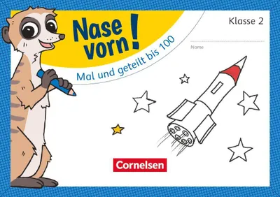 Produktbild von Nase vorn! - Mathematik - Übungshefte - 2. Schuljahr: Mal und geteilt bis 100 - Übungsheft