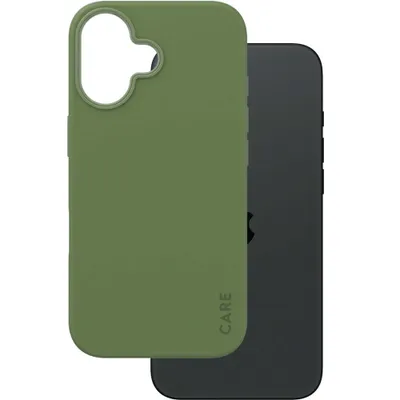 Immagine prodotto di PanzerGlass CARE by ® Custodia alla moda Grün m. MagSafe iPhone 16, Cover, Apple, Apple - iPhone 16, Grün