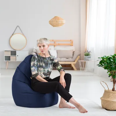 Produktbild von Sitting Point BeanBag Brava XL 70 x 110 cm,  Jeansblau 70x110cm
