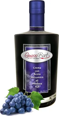 Produktbild von Crema di Aceto Balsamico di Modena IGP 0,5L dickflüssig & mild 3% Säure