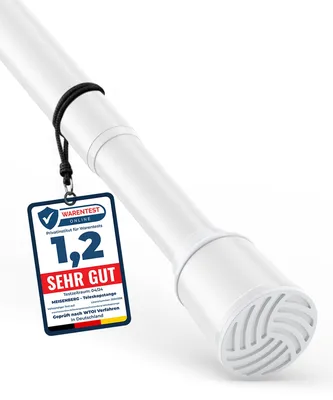 Obrázok produktu pre Nastaviteľná záclonová tyč – bez vŕtania, dĺžka 120–170 cm