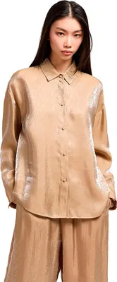 Produktbild von Armani Exchange Xw000567_af12055 Langarmhemd Braun,Golden L Frau Braun,Golden L