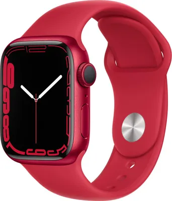 Immagine prodotto di Apple Watch Series 7 GPS 41mm Red Cassa in Alluminio con Sport Band Red