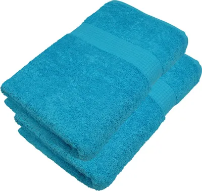 Produktbild von 2er Pack Saunatücher 80 x 200 cmMIA-A00-SAT-80x200-TUERKIS-2