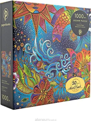 Image de Celestial Magic 1000 Piece Jigsaw Puzzle, Laurel Burch Collection by Paperblanks (Whimsical Creations)