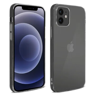 Zdjęcie produktu dla Avizar, ultracienkie silikonowe etui ochronne Apple iPhone 12 / 12 Pro, przezroczyste