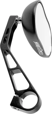 Produktbild von ergotec 63500001 Bilbao Fahrradspiegel M 88 Alu, Links-und Rechtsmontage, schwarz