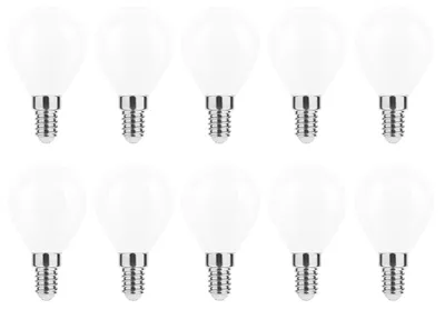 Produktbild von Modee E14 LED Filamentlampe P45 7W 680lm 4000K Neutralweiß 10 Stück