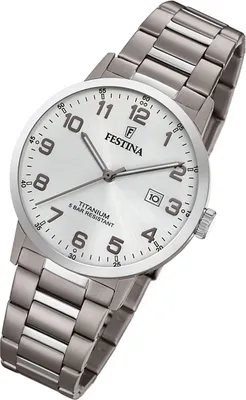 Produktbild von Festina Armbanduhr Date CALENDARIO TITANIUM Silver