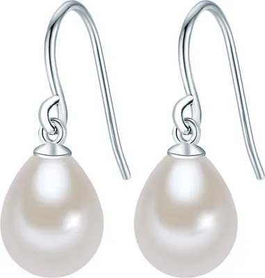 Produktbild von Valero Pearls Perlen-Ohrhänger Sterling Silber Süßwasser-Zuchtperle 60020067