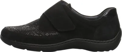 Produktbild von Waldläufer Damen Slipper  Veloursleder schwarz 6,5