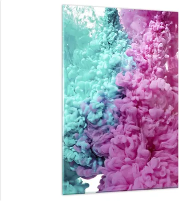 Produktbild von Bilder auf glas - Einteilig - Abstraktion modern - 80x120cm - Glasbilder - Wandbilder - Bilder - zum Aufhängen bereit - Wanddekoration aus Glas - Glas Bilder - Wandbild auf Glas - GPA80x120-3908