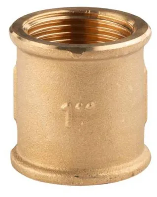 Produktbild von Messing Gewinde-Fitting Muffe 1'IG - 1'IG (DN 25) - schwere Ausführung