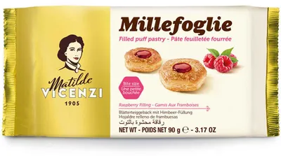 Produktbild von Matilde Vicenzi Millefoglie Raspberry 90g