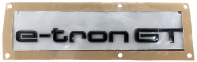 Original Audi Black Edition Emblem Schriftzug Logo Schwarz e-tron GT – Produktansicht