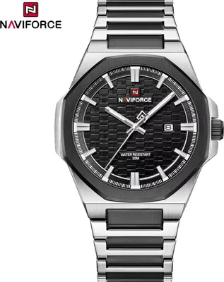 Obrázek produktu pro Hodinky NAVIFORCE ST-38662 - Černá/Stříbrná KP38662