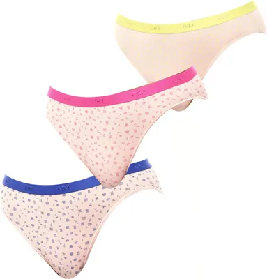 Immagine prodotto di Pack-3 Mutandine Slip Coton Strech D4C17 Donna design comodo e versatile per l'uso quotidiano