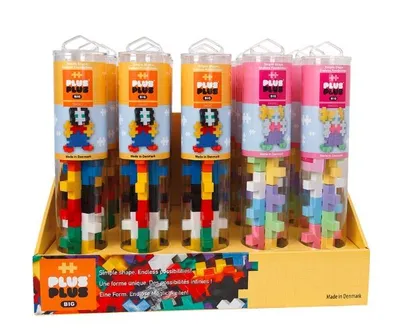 Obrázok produktu pre Stavebnica Plus veľká tuby mix, 15 dielikov