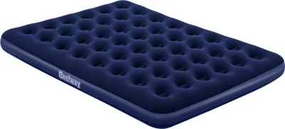 Produktbild von BESTWAY 203x152x22cm aufblasbare beflockte 2-Personen-Reiseschlafmatratze + Reparaturset