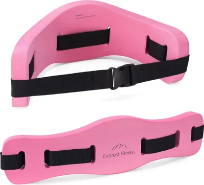 Produktbild von EVEREST FITNESS Schwimmgürtel in Pink - Aqua Jogging Gürtel - Schwimmgurt Erwachsene - Aquafitness Zubehör - Aquajogging Belt für Damen und Herren - bis 100 kg