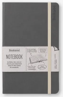 Obrázek produktu pro Bookaroo zápisník Journal A5, šedý