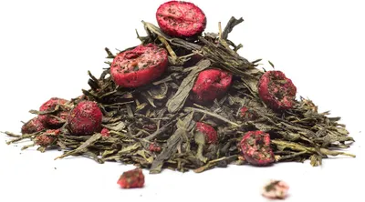 Produktbild von SENCHA PREISELBEERE & ERDBEEREE - Grüner Tee, 250g