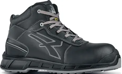 Produktbild von Sicherheitsstiefel Gaynor Gre 40 W. 11 schwarz/grau EN ISO 20345:2022Glattleder