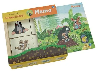 Obrázok produktu pre Drevená pamätnica, Krtko (detská hra)