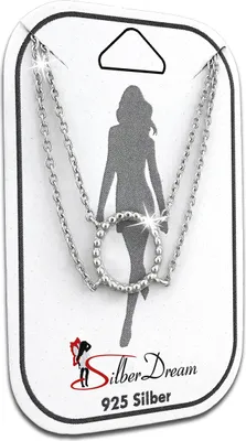 Produktbild von SilberDream Fußkette 25cm Damen-Schmuck 925 Sterling Silber Ring SDF5065J