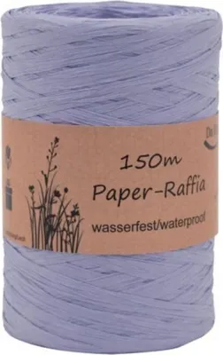 Obrázek produktu pro Goldina® 8094 0762 0150 Bast Raffia - 7 mm x 150 m, flieder matt