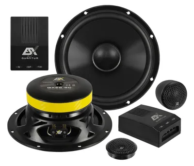 Zdjęcie produktu dla ESX QXE6.2CV2, 2-drożny, 250 W, 125 W, 4 Ω, 55 - 24000 Hz, Neodym