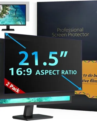 Produktbild von Famanu Computerprivatscreen 21,5 Zoll - Entfernbare Blendschutzfolie für Monitor