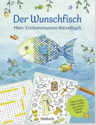 Zdjęcie produktu dla Der Wunschfisch. Mein Erstkommunion-Rätselbuch