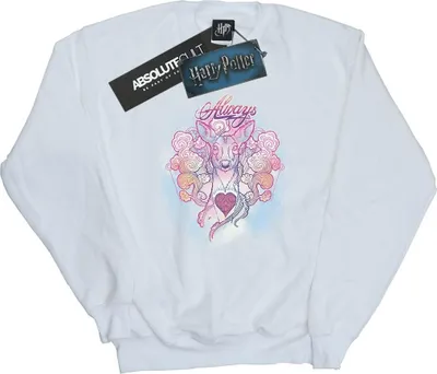 Produktbild von Harry Potter - "Always" Sweatshirt für Herren BI28017 (XL) (Weiß)