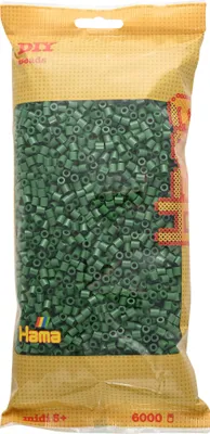 Produktbild von 6000 Hama Midi Bügelperlen - Waldgrün
