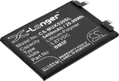 Produktbild von TECHTEK Akku Kompatibel mit [Redmi] 22041211AC, K50, K50 5G Ersetzt BM5F