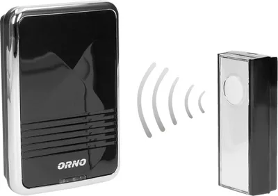 Produktbild von CALYPSO II Funk-Türklingel 36 Töne OR-DB-QS-158
